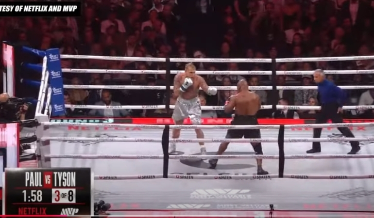 Jake Paul vs. Mike Tyson FIGHT HIGHLIGHTS