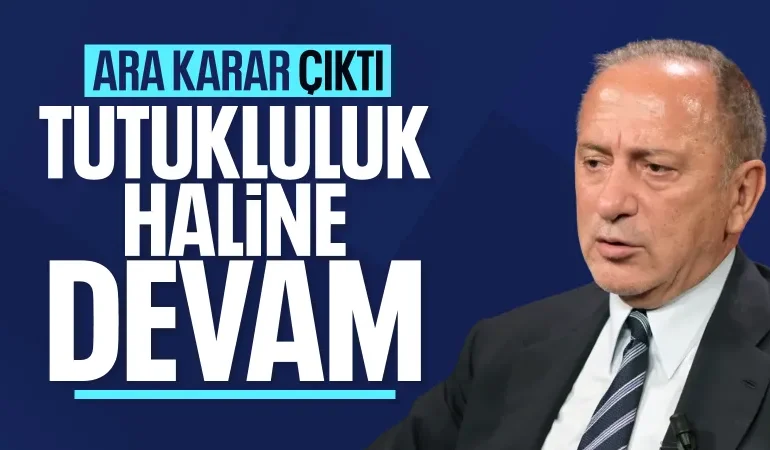 Fatih Altaylı’nın tutukluluğu sürecek…