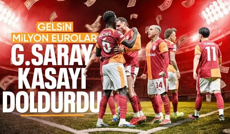 Galatasaray, UEFA’dan dev geliri kaptı